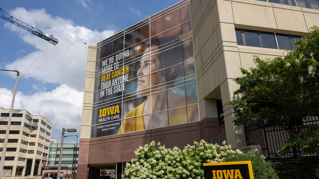 Holden Comprehensive Cancer Center exterior.