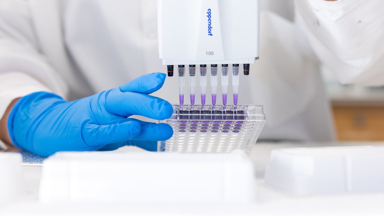 Marion Vanneste, postdoctoral research scholar in the Department of Molecular Physiology and Biophysics on Friday, Dec. 2, 2022.